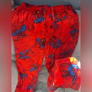 Spider-Man Pajama pants - Red and Blue